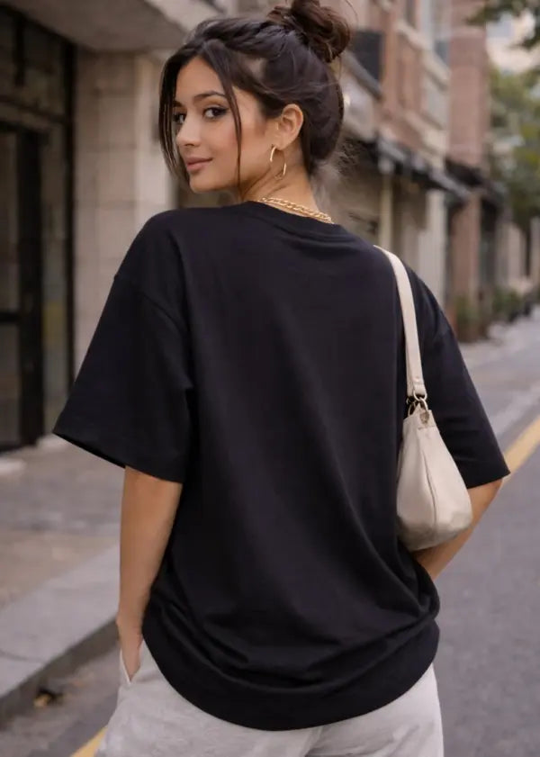 BeBot Baddie Girl Oversized T-Shirt