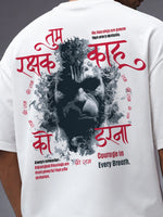 Divine Blessings of Lord Hanuman Oversized T-Shirt
