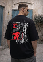 Move On Mentality Fear No Evil Oversized T-Shirt