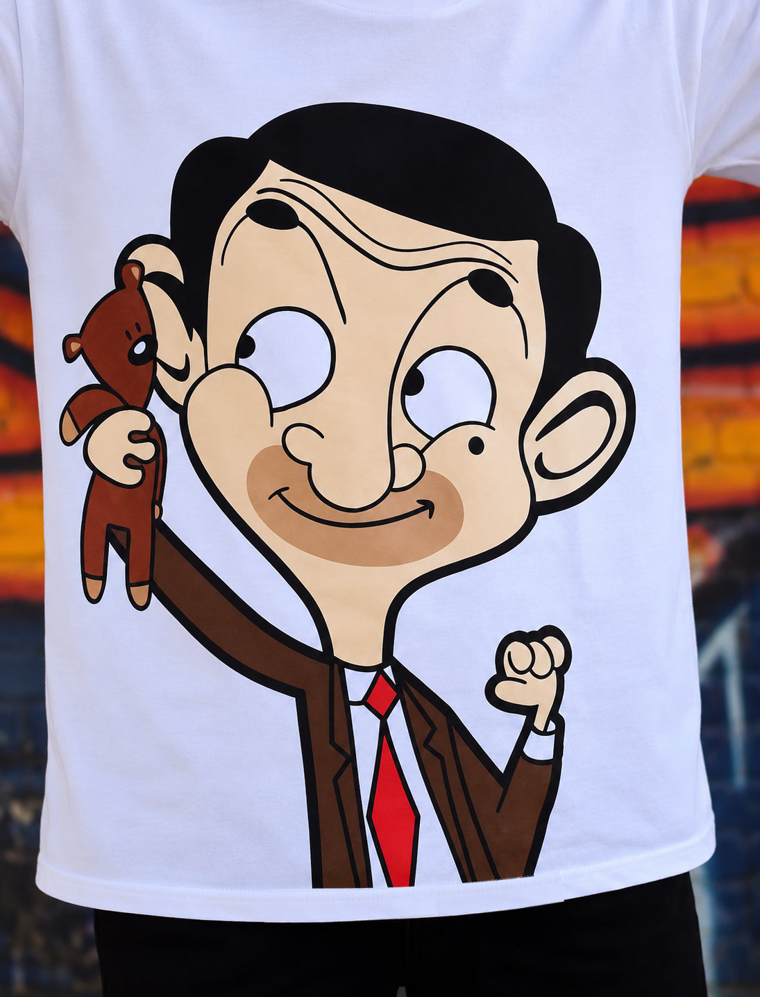 Mr Bean Cartoon Oversized T-Shirt