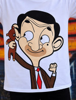 Mr Bean Cartoon Oversized T-Shirt