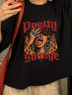 Pretty Savage Oversized T-Shirt