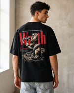 Wrath Malevolence Lion & Python Oversized T-Shirt