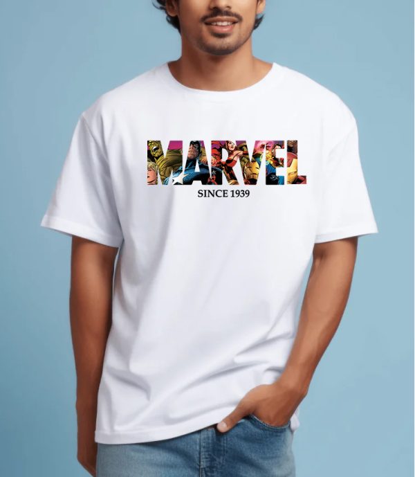 Marvel Graphic T-Shirt – Iconic Superhero Apparel for Fans