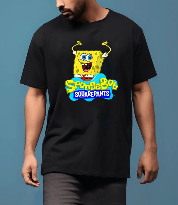 Sponge Bob Oversized Graphic T-Shirt