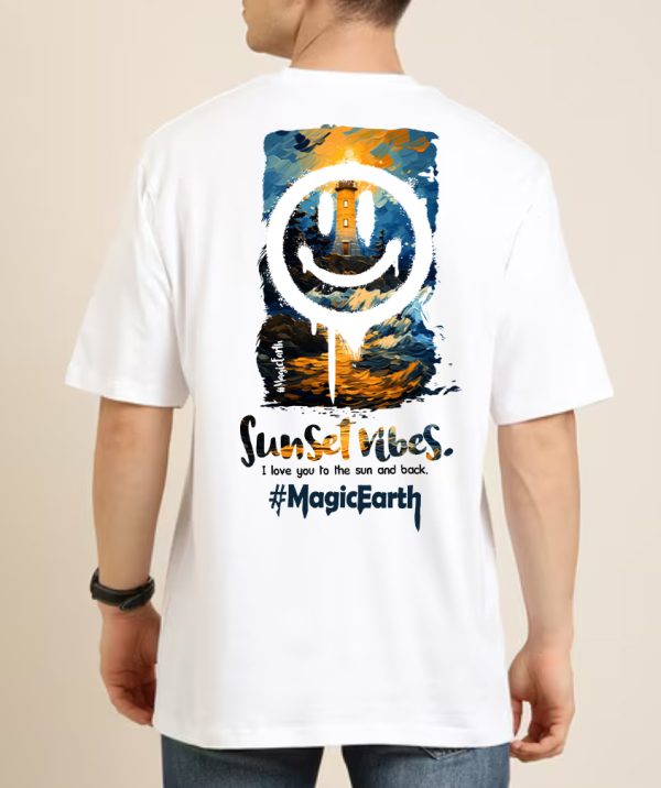 Sunset Vibes Graphics T-Shirt