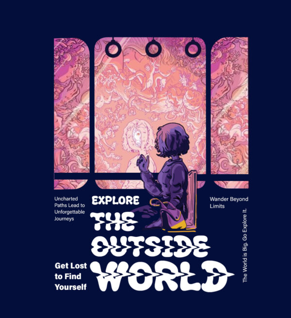 Bold Graphic T shirt – Explore The Outside World In Style