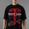 Heartless Skeleton Oversized T-Shirt