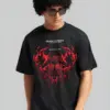 Deadly Spider Predator of the Shadows Oversized T-Shirt