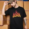 Aura Flame Graphic T-Shirt