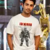 Iron Man Mark 1 Armor Graphic Oversized T-Shirt