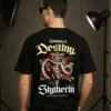 Slytherin Snake Graphic Streetwear Oversized T-Shirt