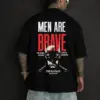 Men Are Brave Batman Oversized T-Shirt